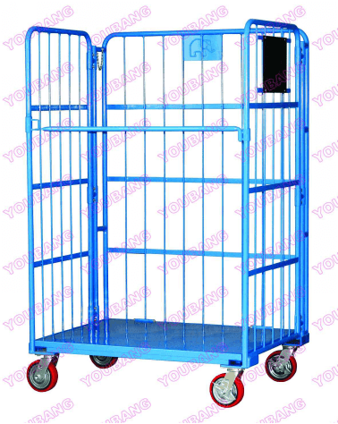 Folding Roll Container with Door